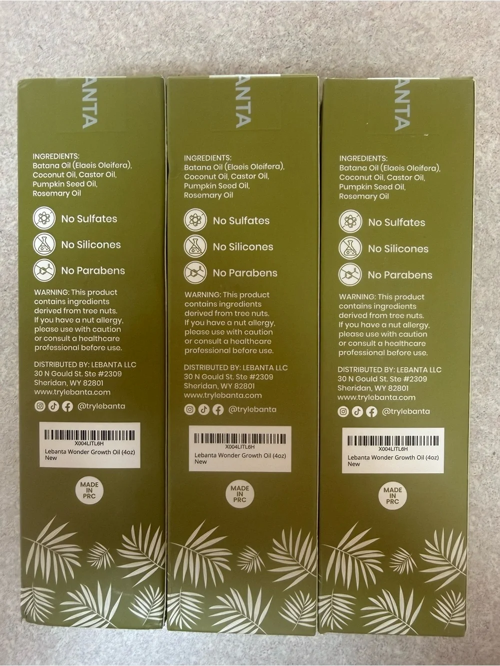 Labanta new boxes